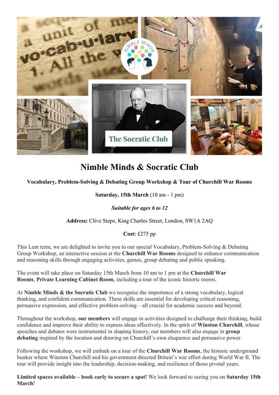Nimble Minds & Socratic Club