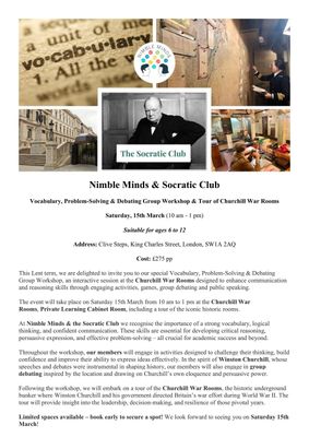 Nimble Minds & Socratic Club