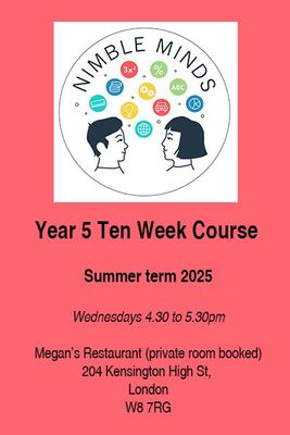 ​Year 5 Ten Week Course (Summer Term 2025)