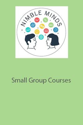 Small Group Courses - in person and online