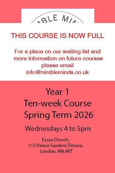 Year 1 Notting Hill Wednesdays Ten-Week Course (Spring Term 2026)