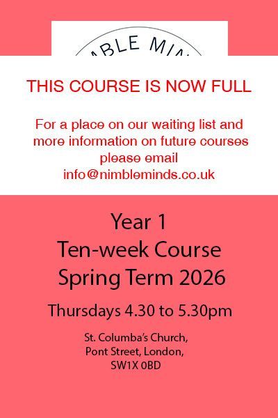 Year 1 Chelsea Thursdays Ten-Week Course (Spring Term 2026)