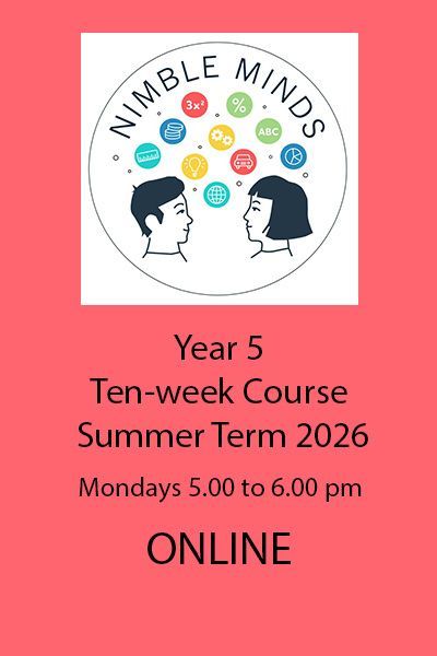Year 5 Online Ten-Week Course (Summer Term 2026) Year 5 Online Ten-Week Course (Summer Term 2026)