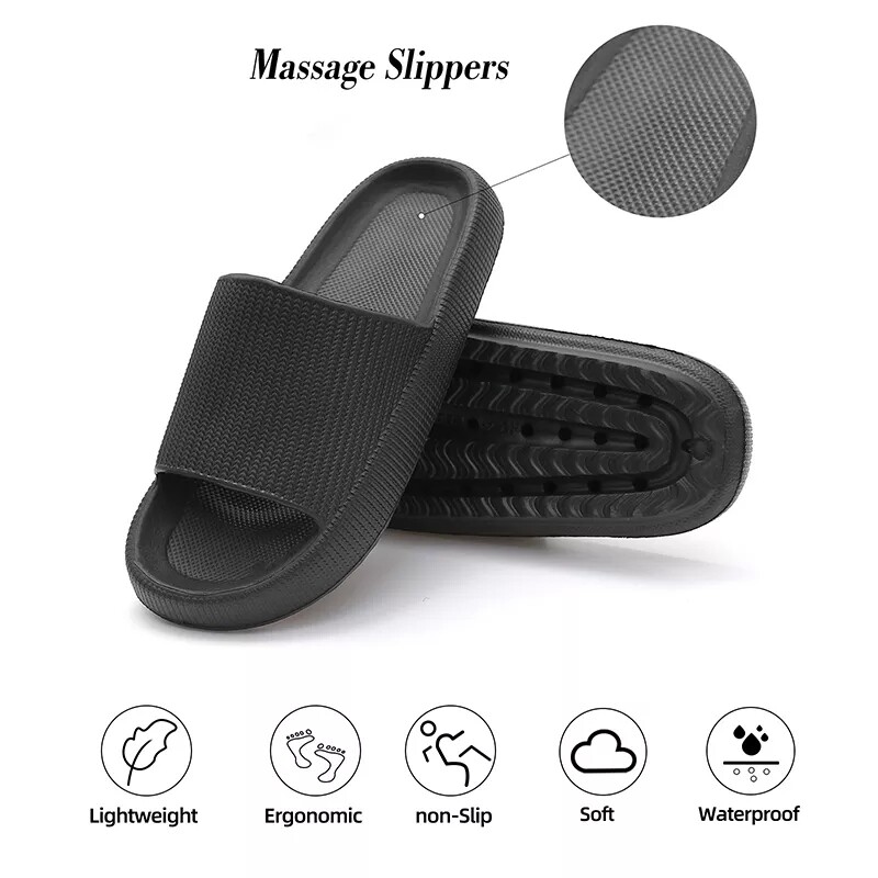 Fashionable slippers for men and women