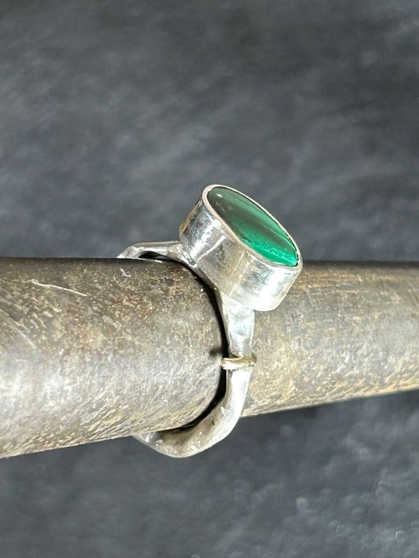 Solitário Wabisabi Malaquita