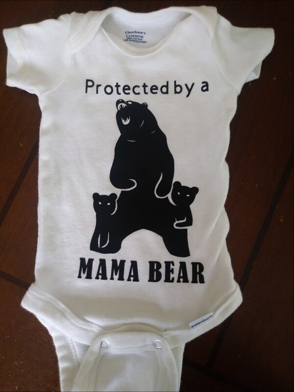 Protected by a Mama Bear (Kid&#39;s Shirt)