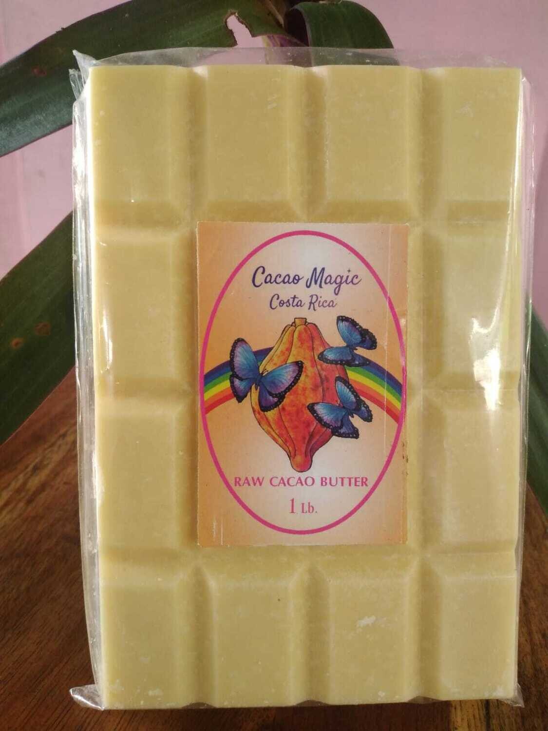 1 Lb RAW CACAO BUTTER