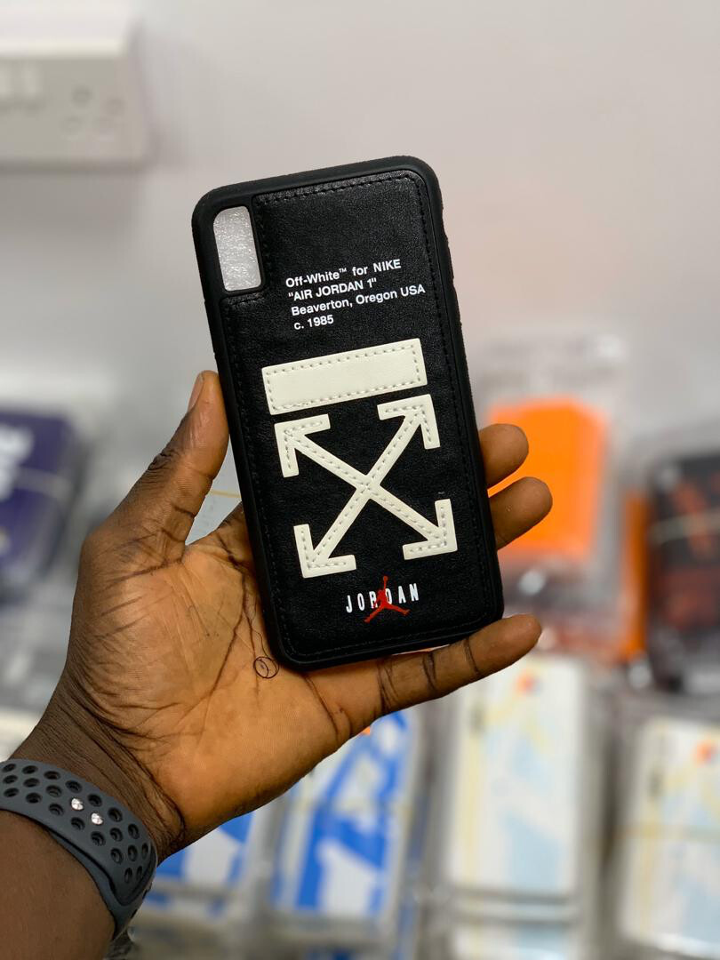 Off White Leather Case 