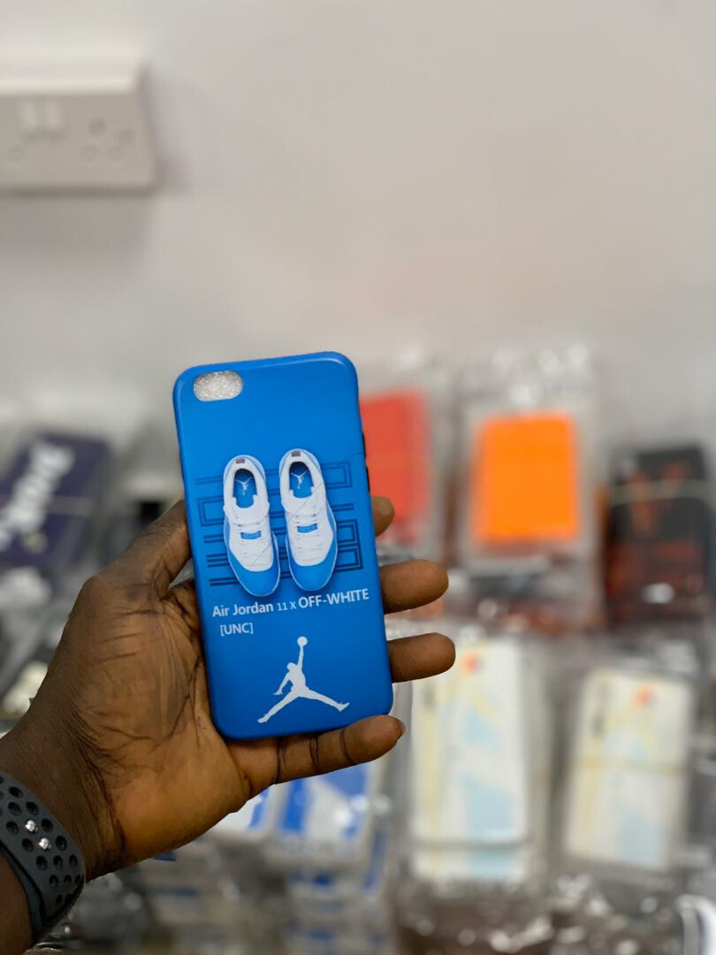 Air Jordan Off White Case Rubber