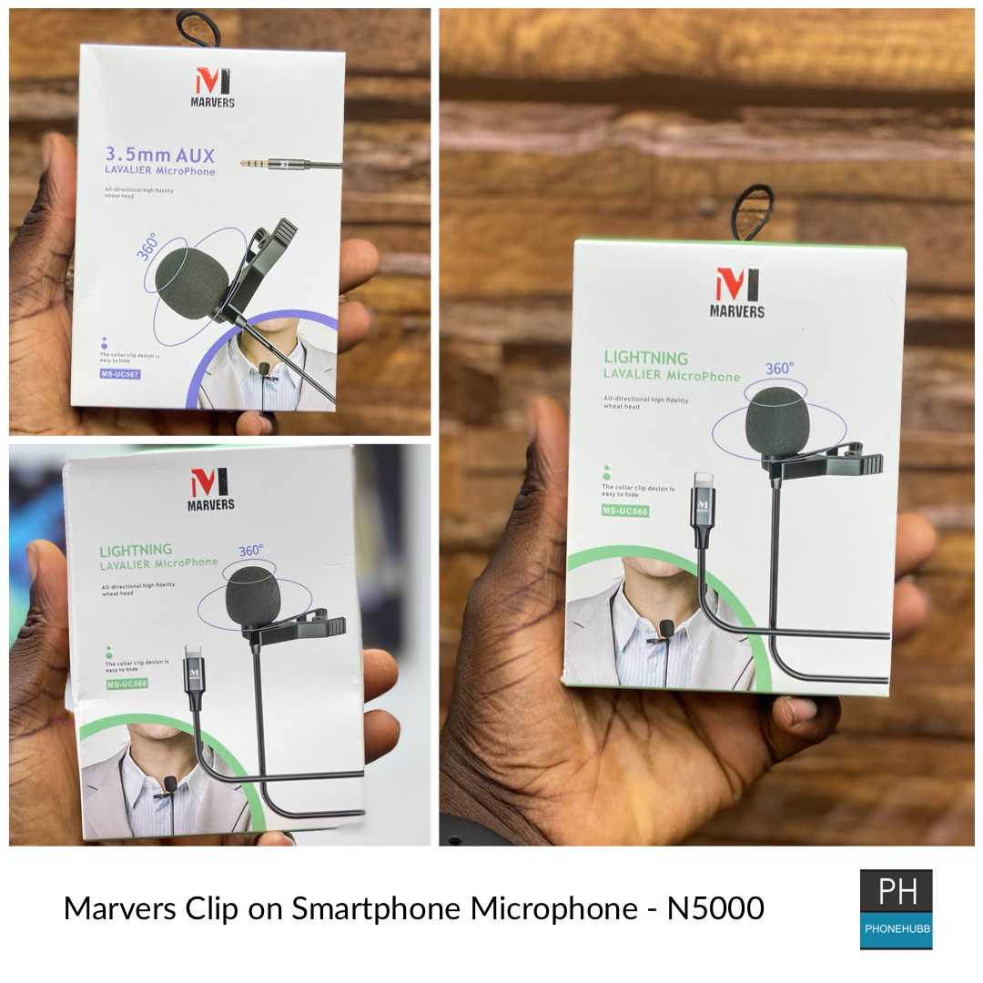 Marvers Clip On Smartphone Microphone