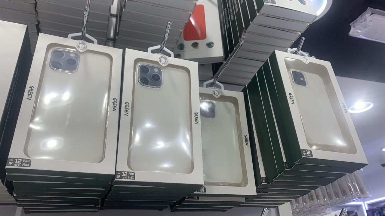 Green Transparent Case 