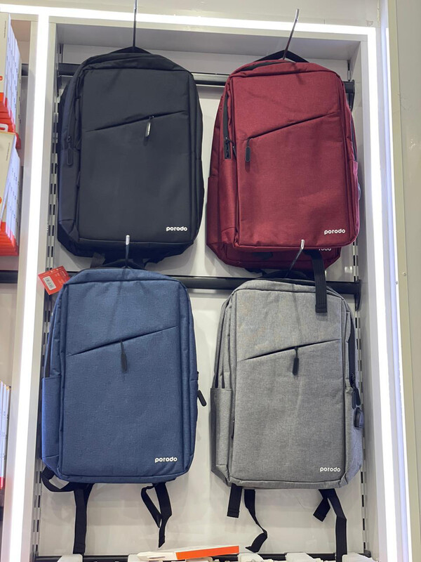 Porodo Lifestyle 15.6” Laptop Backpack with USB Charging 