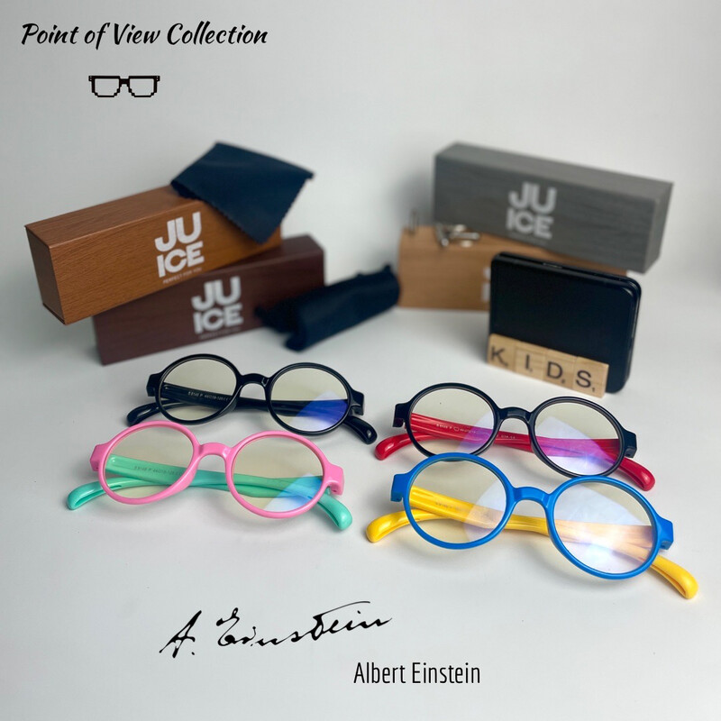 Juice Blue Light Blocking Computer/Phone/Gaming Glasses - ALBERT EINSTEIN (kids)