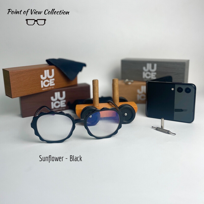 Juice Blue Light Blocking Computer/Phone/Gaming Glasses - SUN FLOWER