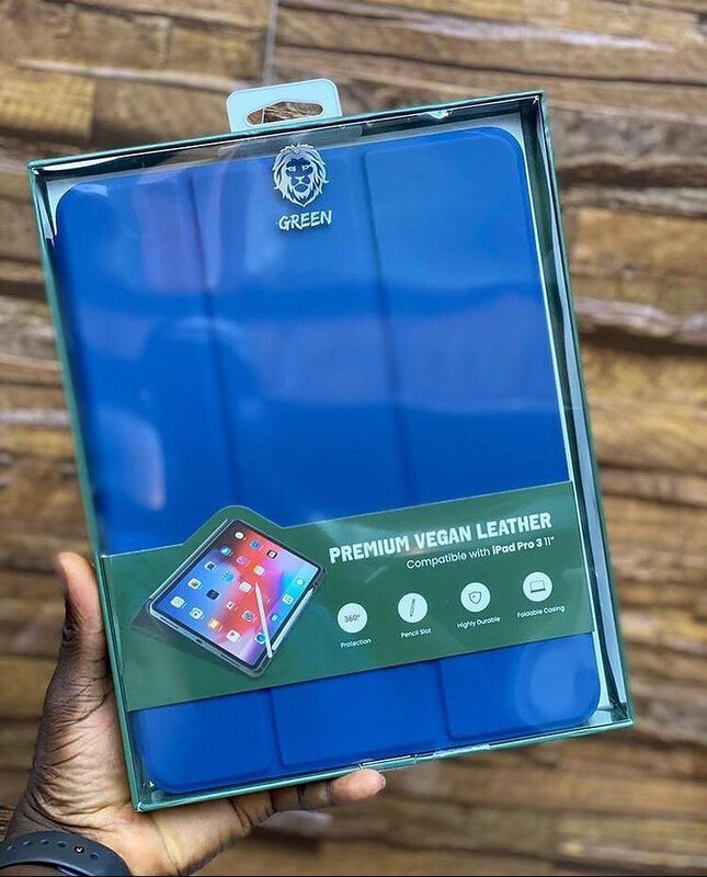 iPad Green Premium Leather Case
