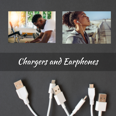 Chargers and Earphones 