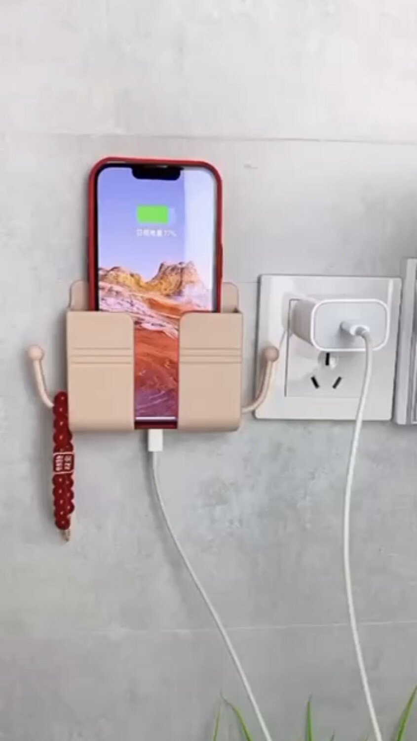 Multipurpose Wall Mount Remote &amp; Phone Holder