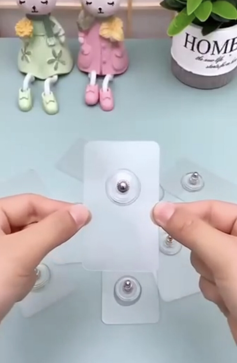 SELF ADHESIVE SCREW HOOK