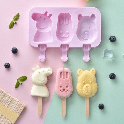 Popsicle Mold With Lid + 50 Sticks