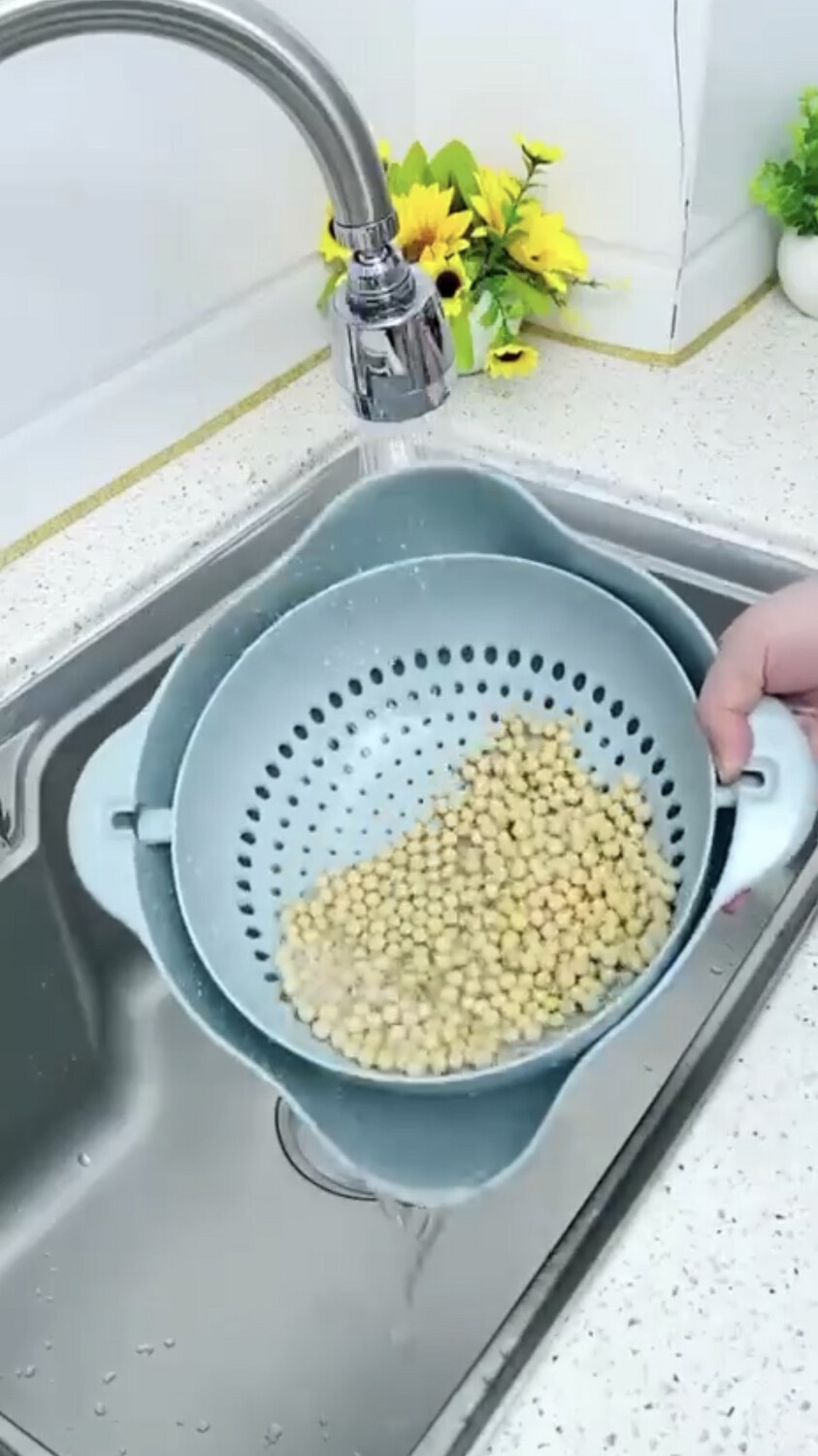 Sliding Rinse Bowl