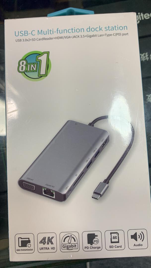 HDMI USB-C Hub 8 In 1
