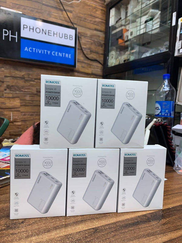 Romoss Simple 10 Power Bank 10000mAh with Free Type-C Cable