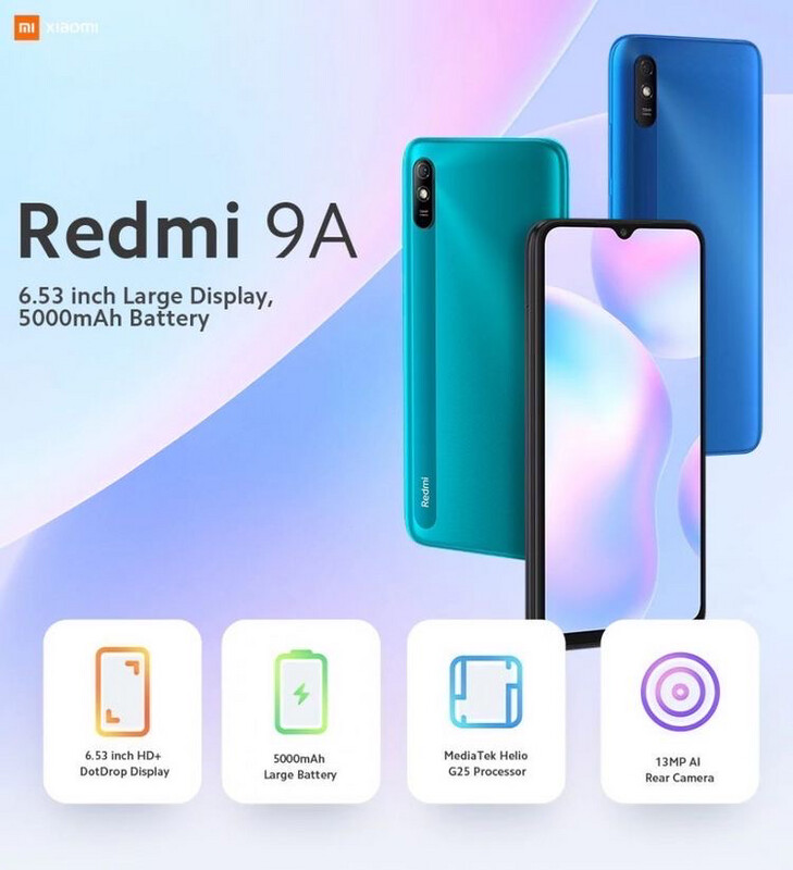 New Xiaomi Redmi 9A