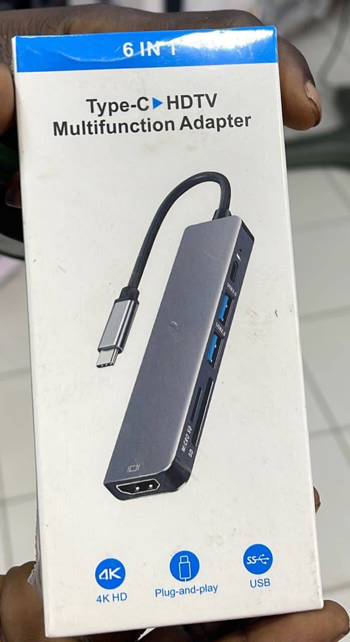 6 in 1 Type C HDTV Multifunction Adapter