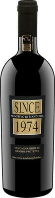 Since 1974 Primitivo di Manduria DOP