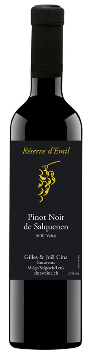 Réserve d'Emil Pinot Noir de Salquenen Valais AOC