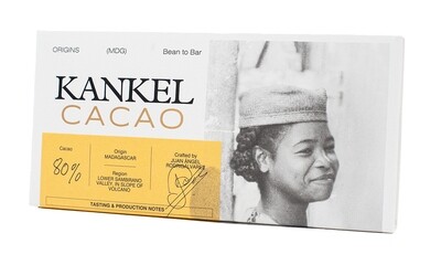 Edelschokolade Kankel Cacao 80% Madagascar Bean-to-Bar