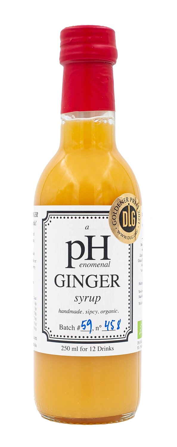 Ginger Sirup Bio pHenomenal