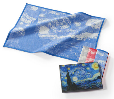 Geschirrtücher Vincent van Gogh - Sternennacht - 3er Pack