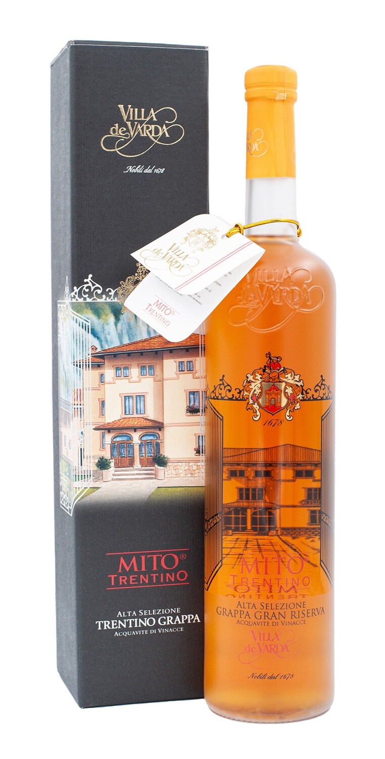 Grappa Gran Riserva Mito Trentino