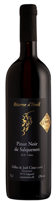 Réserve d&#39;Emil Pinot Noir de Salquenen Valais AOC