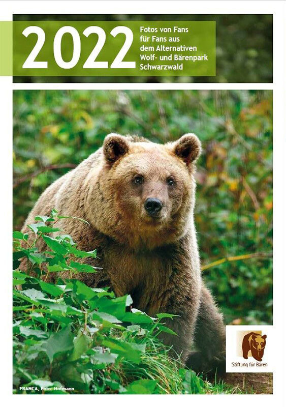 Bärenkalender 2022 Schwarzwald