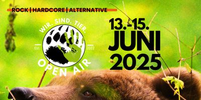 Wir.Sind.Tier. Open Air - Festival Weekend Ticket  13.-15-06-2025