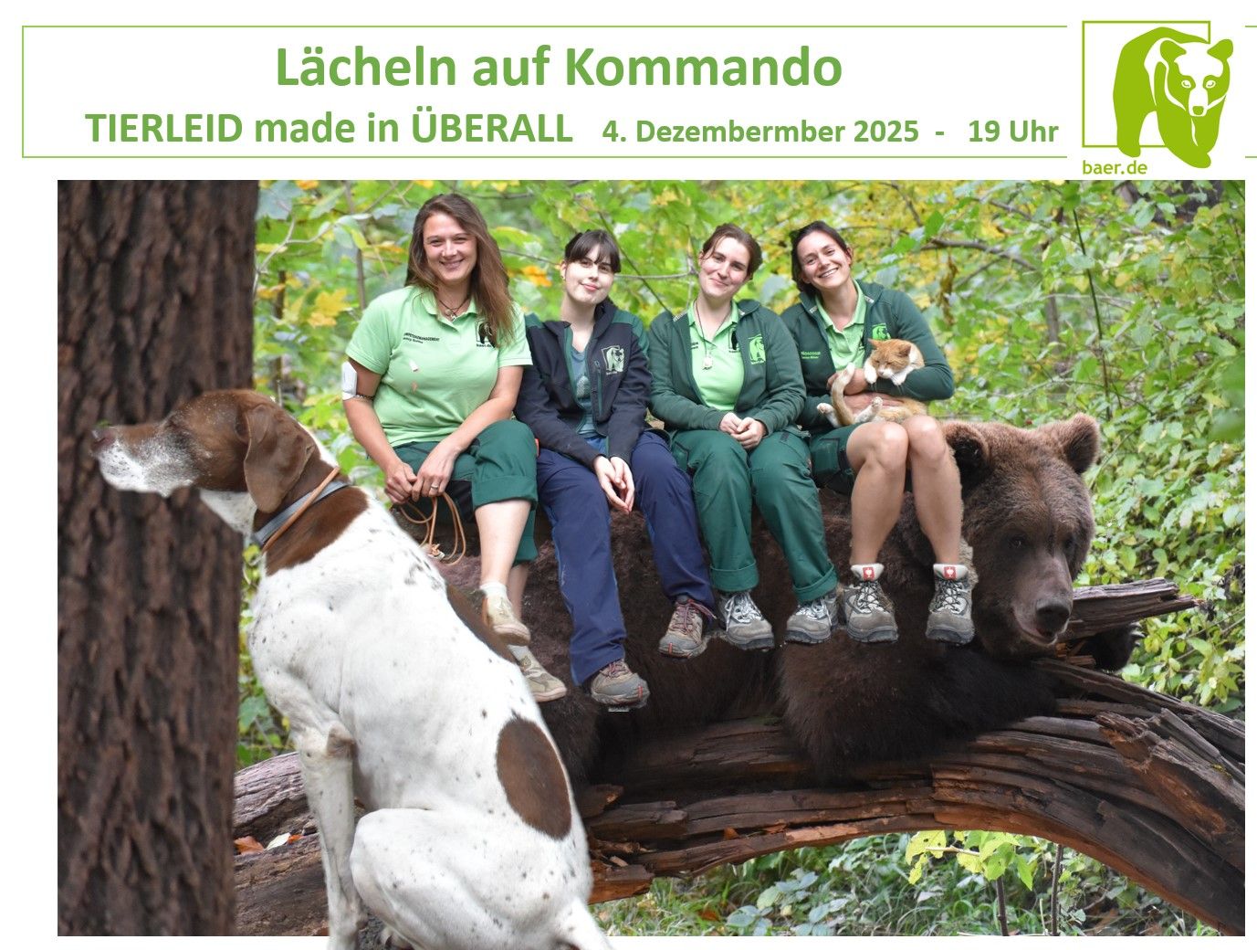Lächeln auf Kommando - TIERLEID made in ÜBERALL - 4.12.25