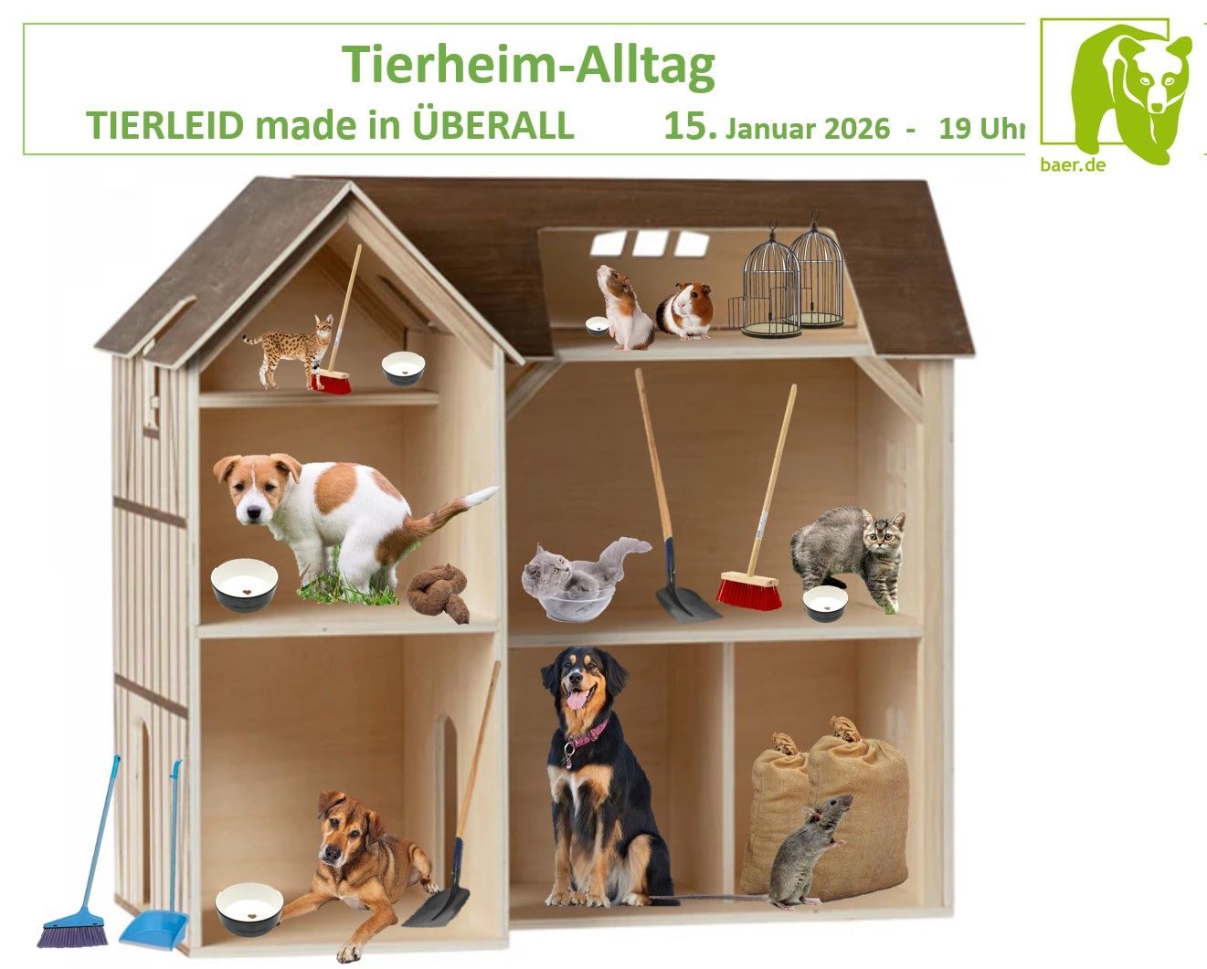 Tierheim-Alltag - TIERLEID made in ÜBERALL
