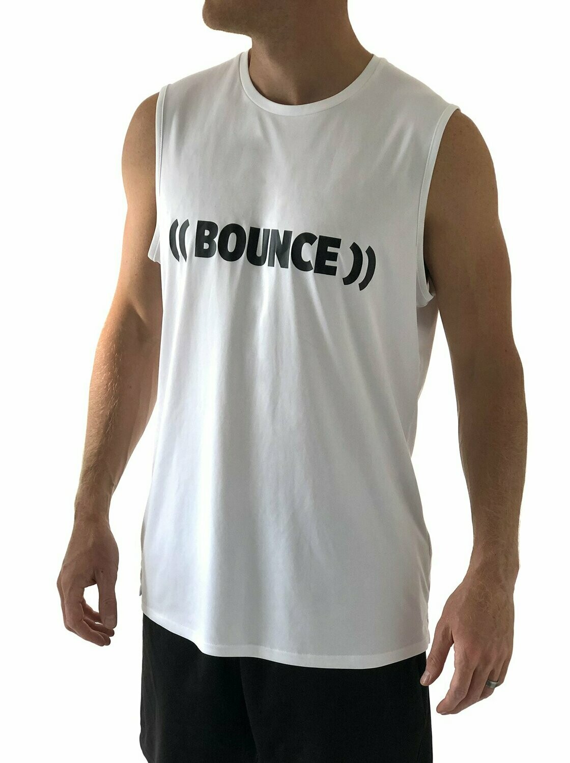 Sports Vest, Unisex - White