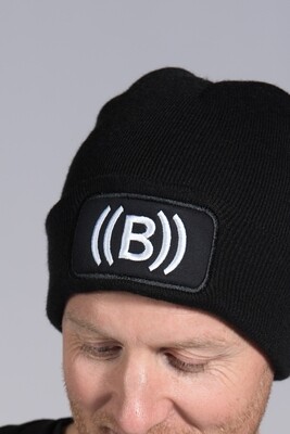 Beanie Hat - Black &amp; White