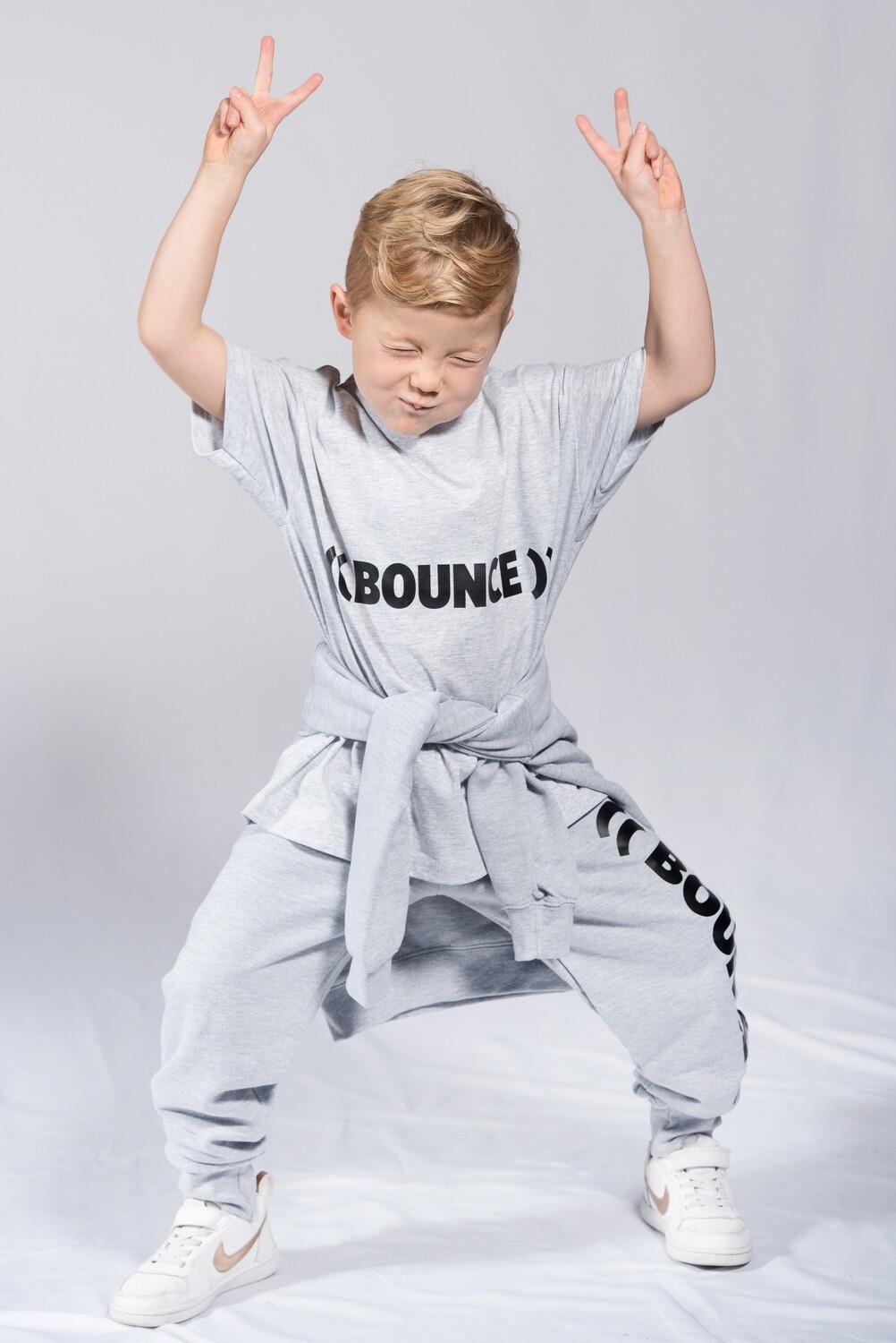 Kids T-Shirt - Grey &amp; Black