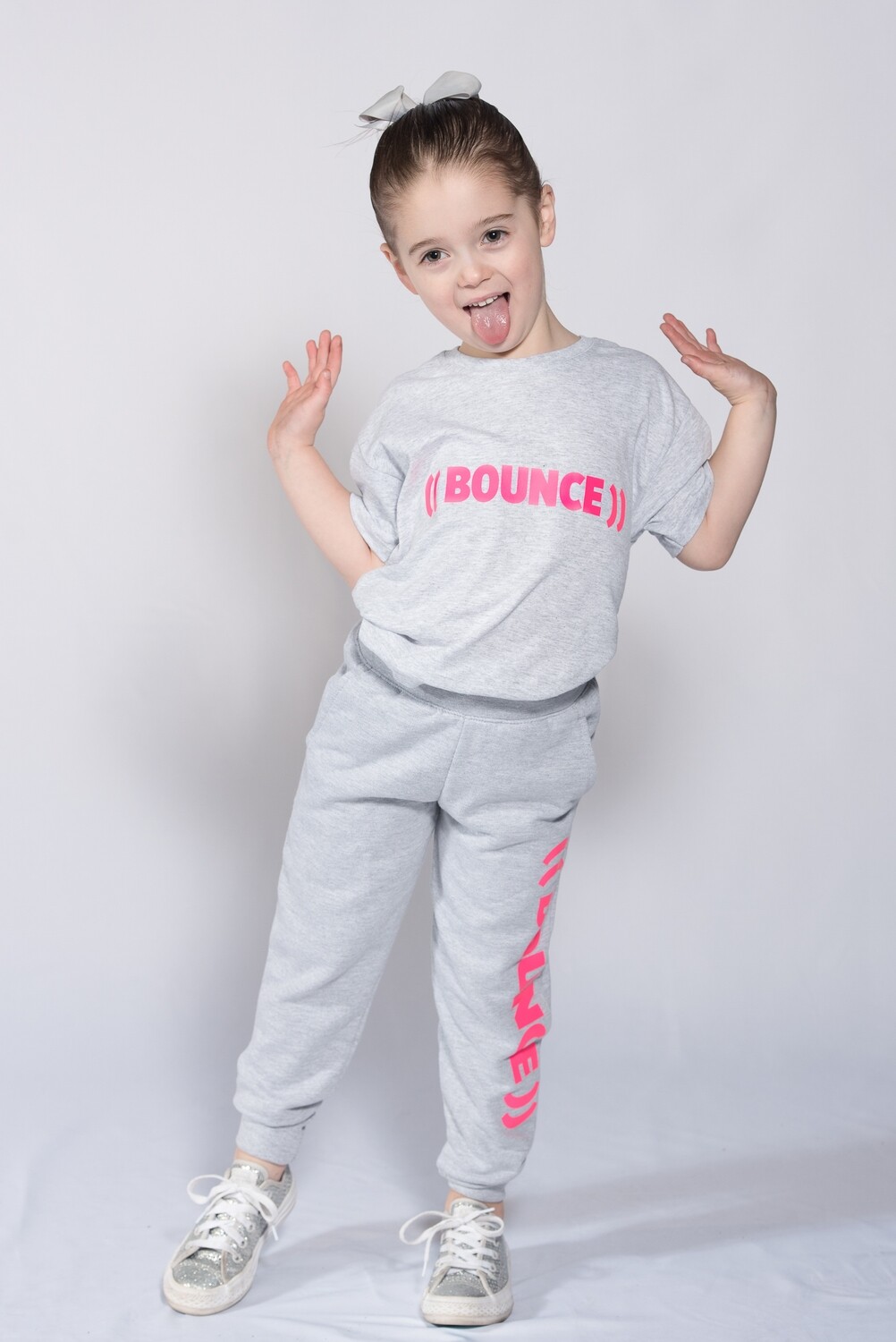 Baby Joggers - Grey & Pink
