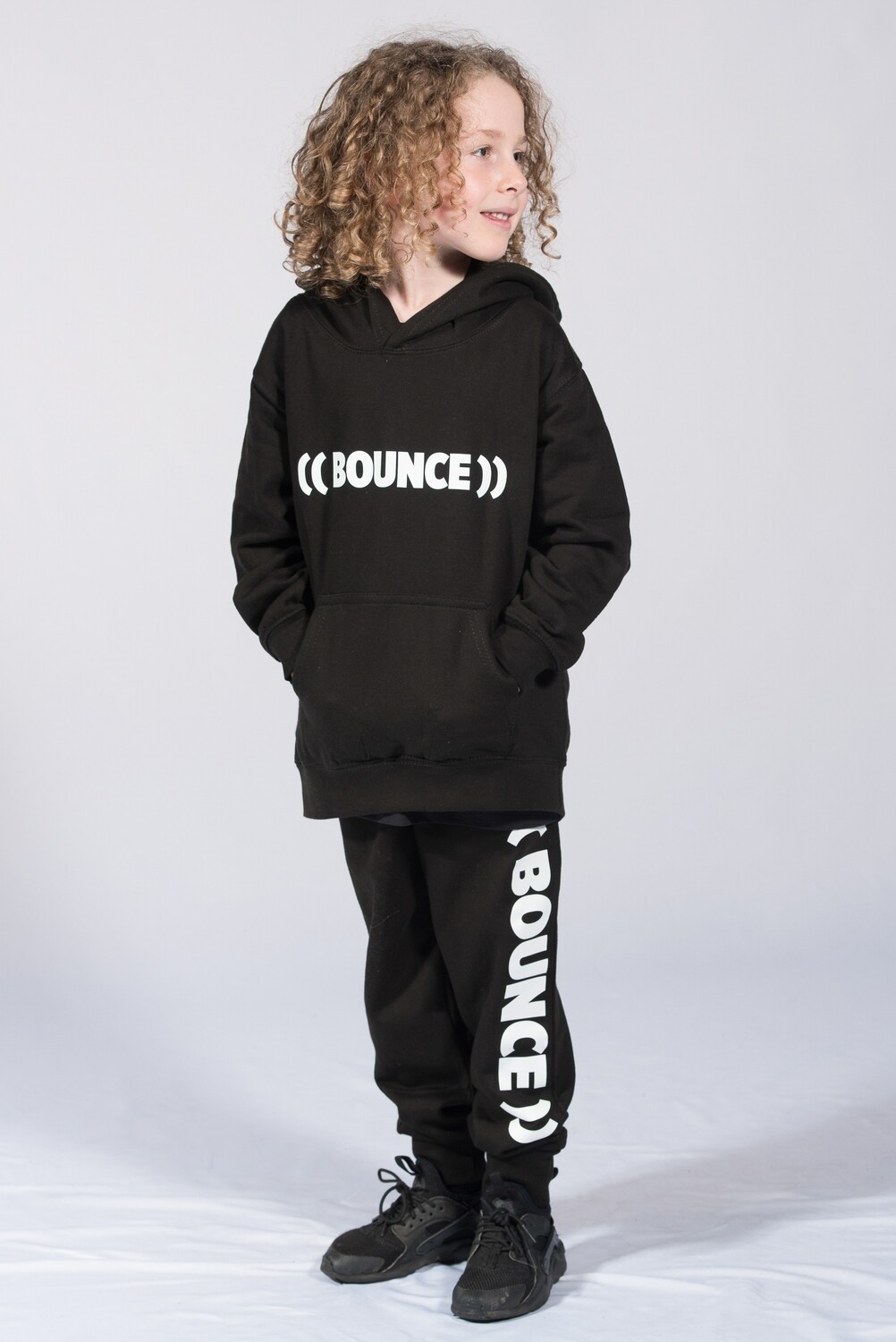 Kids Hoodie - Black &amp; White