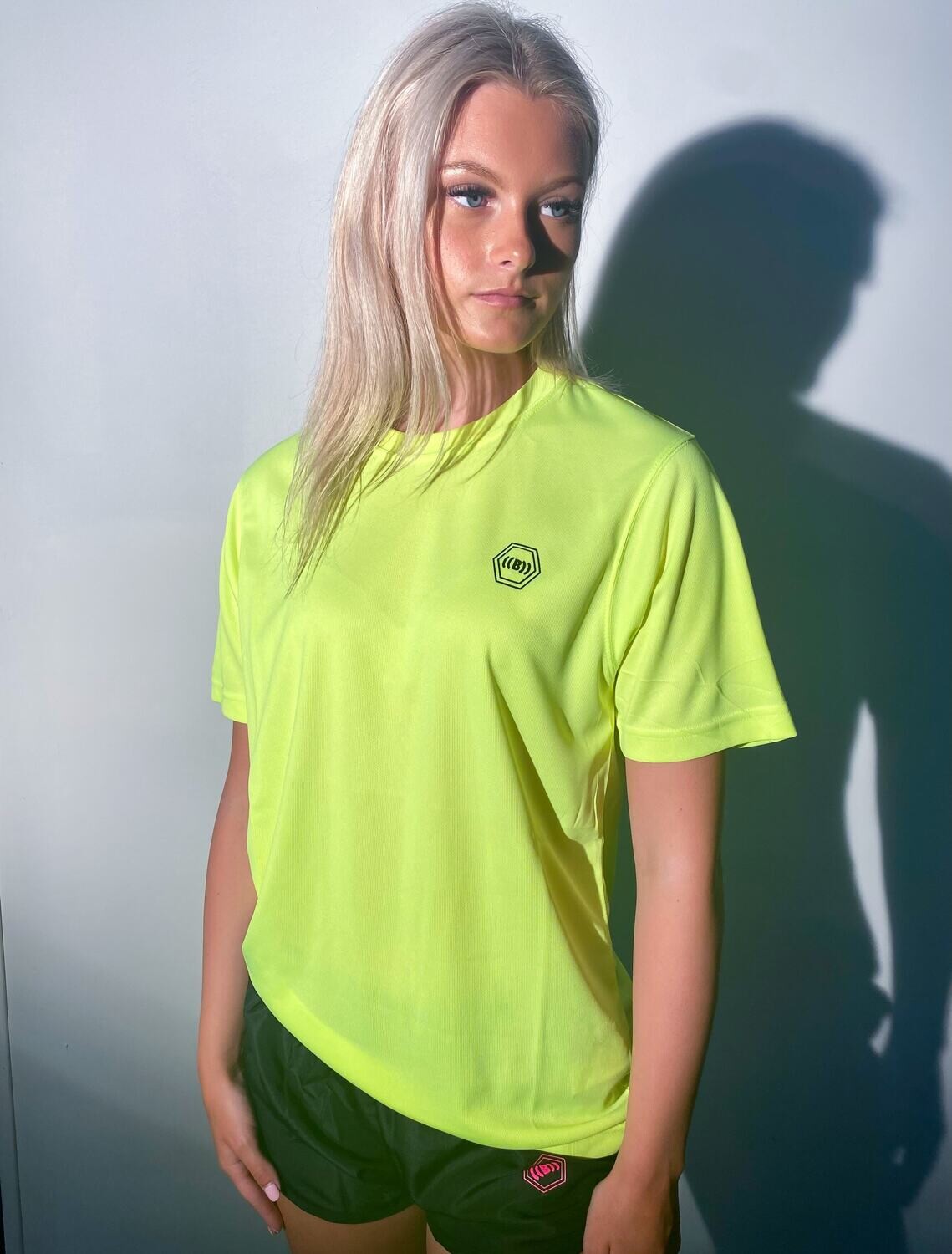 ((B))asics: T-Shirt, Unisex - Neon Yellow &amp; Black