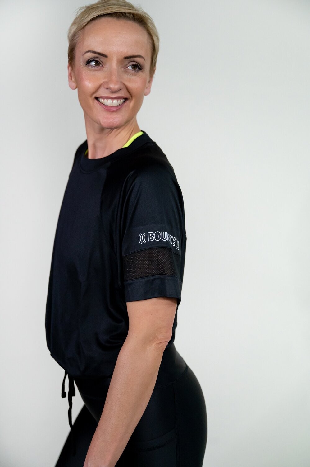 Mesh Over T-Shirt, Outline