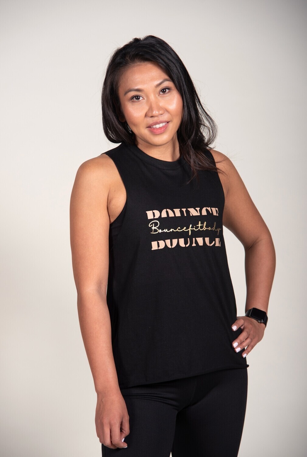 High Neck Vest, Breakthrough - Black