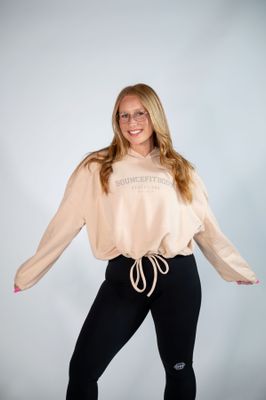 Cropped Athletique Hoodie