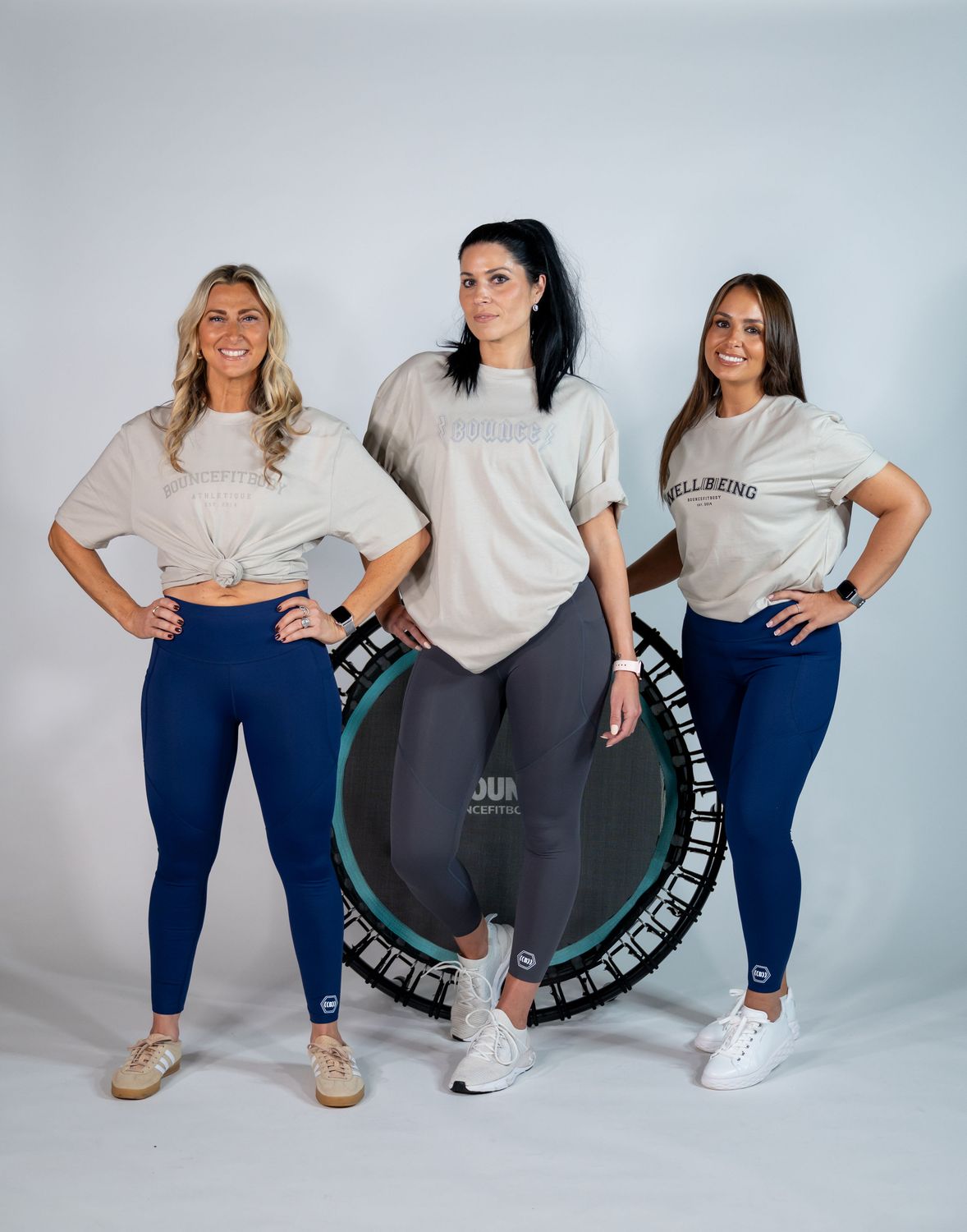 Slouchy Slogan T - Stone