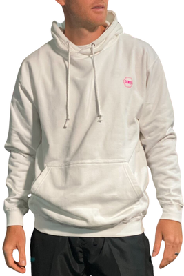 Unisex White Hoodie